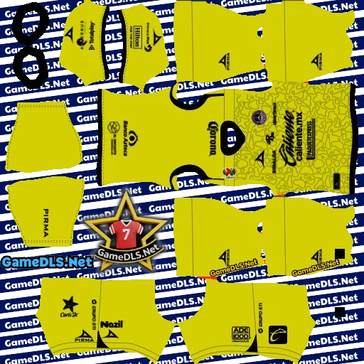 Away GK Kit Mazatlan FC season 2024 2025 DLS