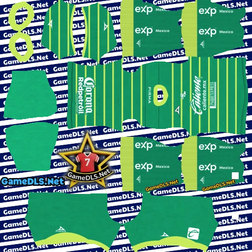 Mazatlan FC Away Goalkeeper Kit Season 2022 2023 DLS