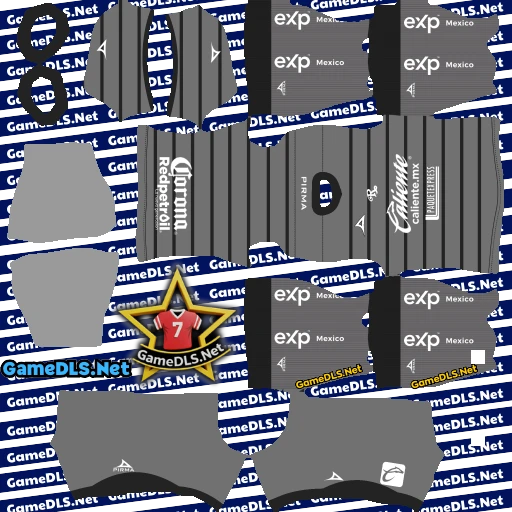 Mazatlan FC Third Goalkeeper Kit Season 2022 2023 DLS