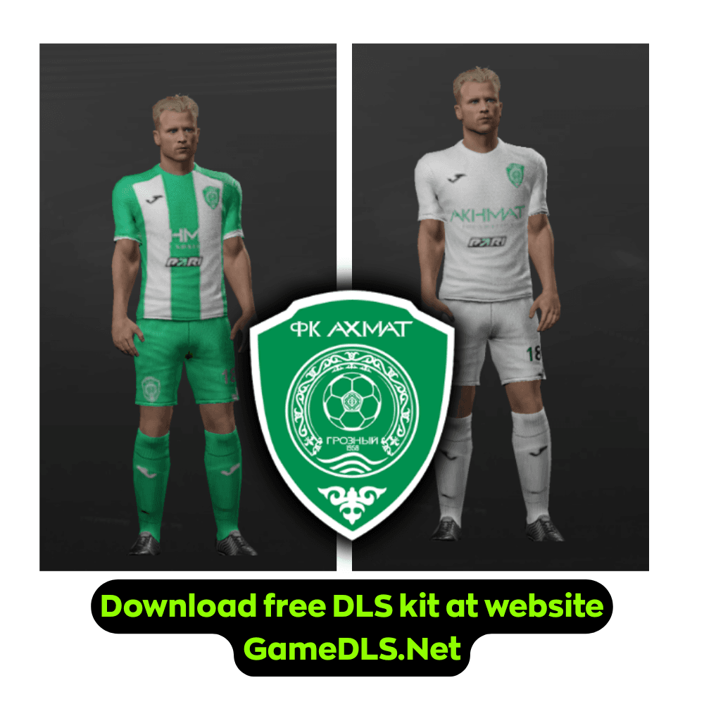 Kit Akhmat Grozny 2025 - Ахмат - Dream League Soccer 2025 Kit Akhmat Grozny 2025 - Ахмат - Dream League Soccer 2025