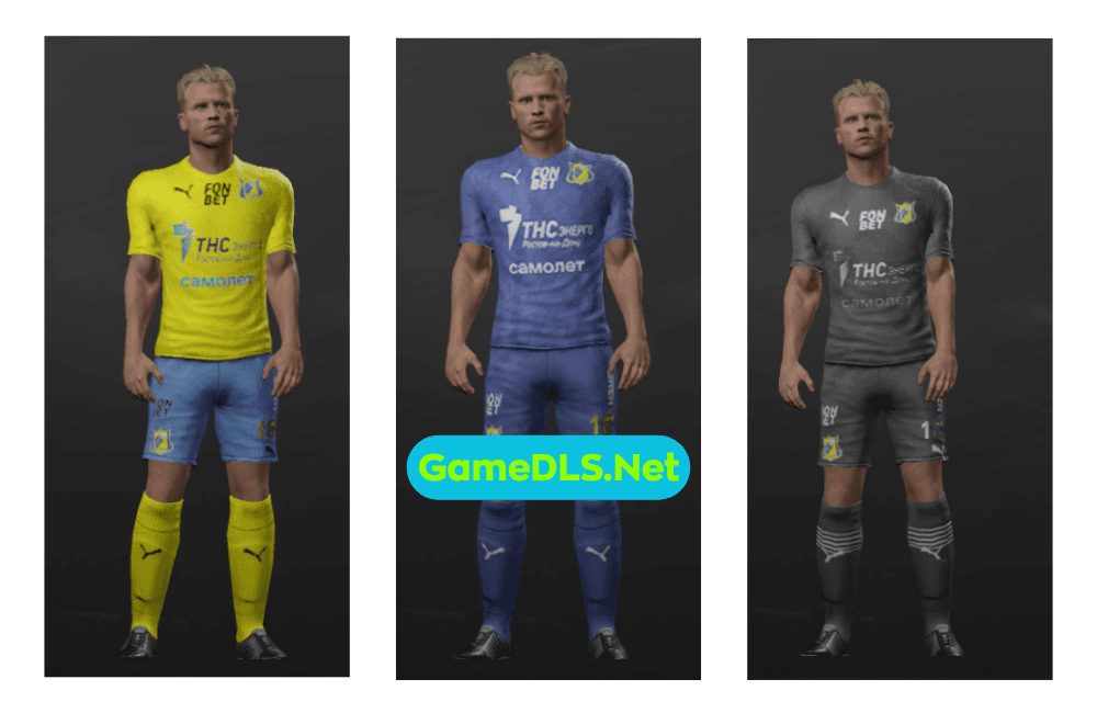 Kit FC Rostov (Ростов) - Dream League Soccer 2025 Kit FC Rostov (Ростов) - Dream League Soccer 2025