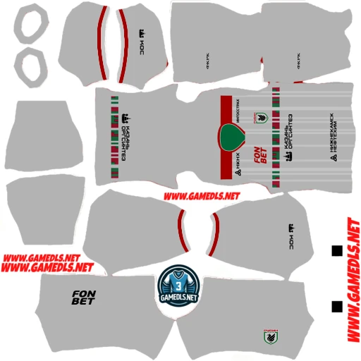 Away Kit Rubin Kazan - Рубин 2025 dls 2025