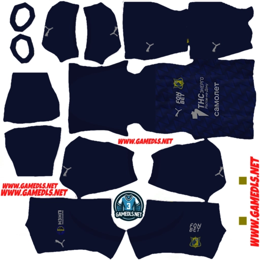 Away Kit FC Rostov (Ростов) Dream League Soccer 2025 Away Kit FC Rostov (Ростов) Dream League Soccer 2025