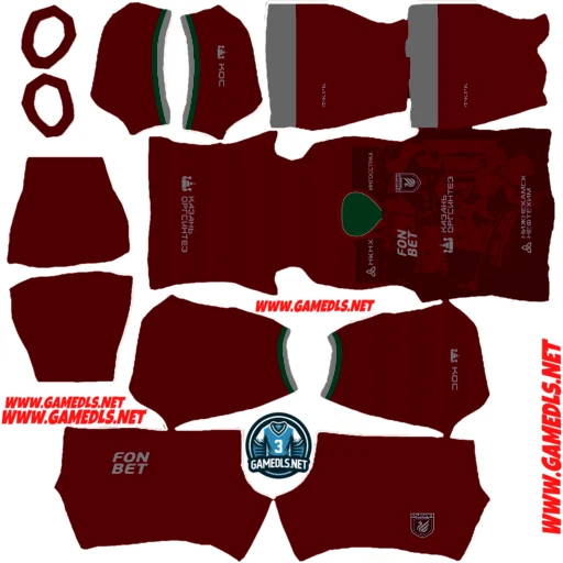 Home Kit Rubin Kazan - Рубин 2025 dls 25