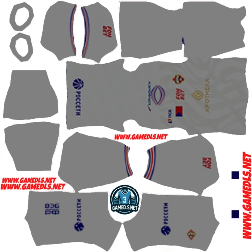 Away Kit CSKA Moscow 2025 (ЦСКА Москва) dls 2025