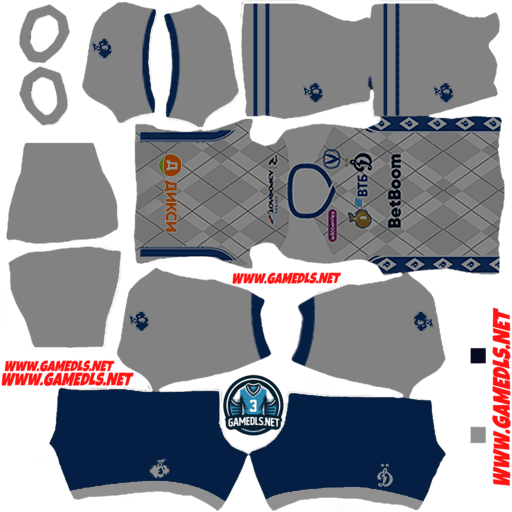 Home Kit Dynamo Moscow 2025 dls 25