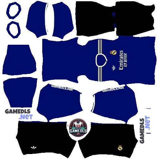 Third Kit Real Madrid 2025 2026 DLS