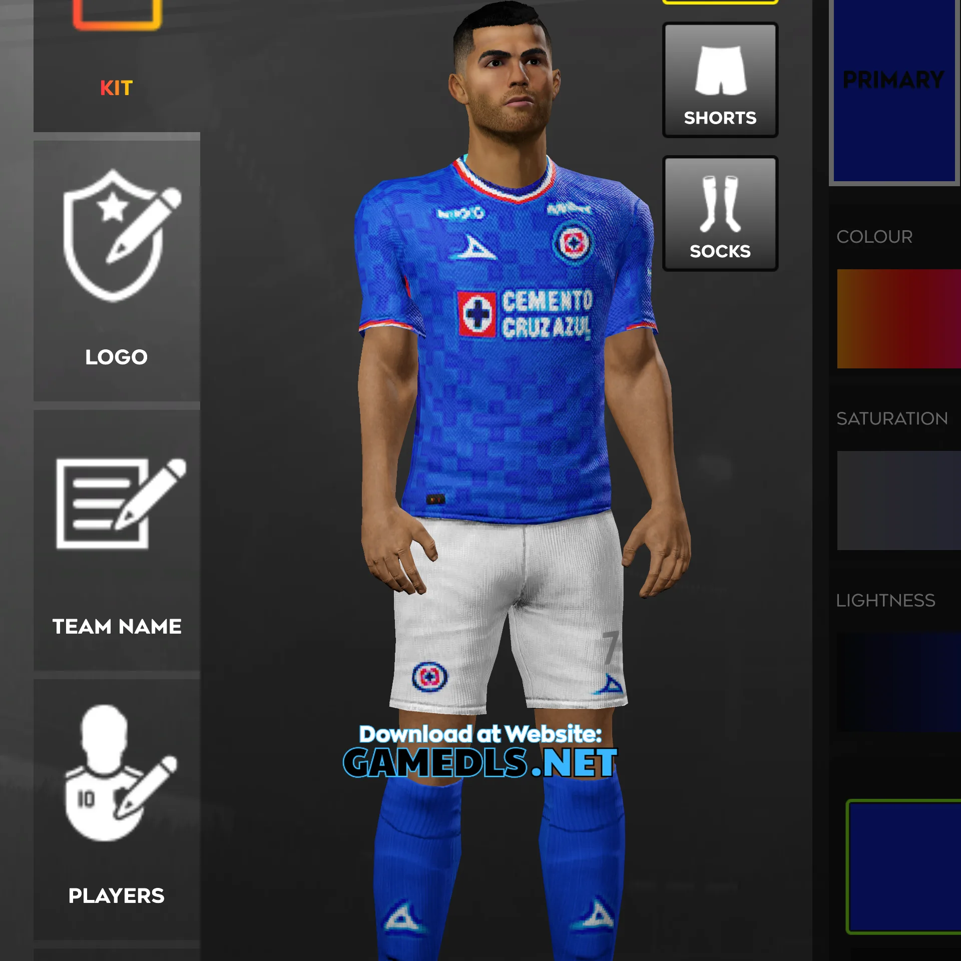 Kit Cruz Azul 2026 DLS - Dream League Soccer 2026 42 Cruz Azul 2026 DLS Kits 1 2