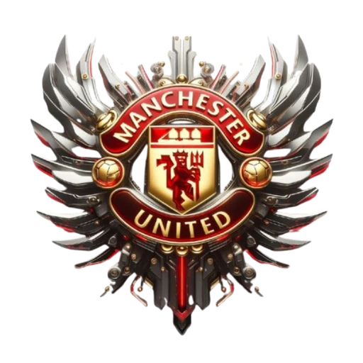 Logo manchester united 3d 2