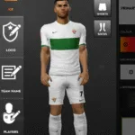 Kit Elche 2026 DLS - Dream League Soccer 2026 19 Home Kit Elche 2026 ingame DLS Preview